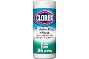 Clorox Disinfecting Wipes, Bleach Free Cleaning Wipes, Fresh Scent, 35 Count (Package May Vary)