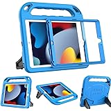 BMOUO Kids Case for New iPad 10.2 2021/2020/2019 - iPad 9th/8th/7th Generation Case for Kids, with Built-in Screen Protector,