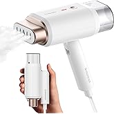 Newbealer Steamer for Clothes, Handheld Steamer with Horizontal & Vertical Steaming, 2 Steam Levels 20s Heat Up, Dry Ironing,