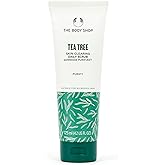The Body Shop Tea Tree Skin Clearing Daily Face Scrub - Exfoliating and Purifying For Blemished Skin - Vegan - 4.2 Fl Oz