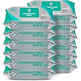 WipesPlus Disinfecting Wipes Bulk (960 Total Wipes) - 12 Packs of Industrial Strength Sanitizing Wipes - 80 Disinfectant Wipe