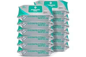 WipesPlus Disinfecting Wipes Bulk (960 Total Wipes) - 12 Packs of Industrial Strength Sanitizing Wipes - 80 Disinfectant Wipe