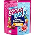 SweeTARTS Chewy Fusions Candy, Fruit Punch Medley, Springtime Easter Candy, 9 Ounce