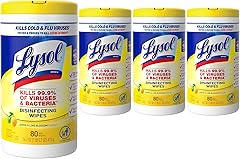 Lysol Disinfectant Wipes, Multi-Surface Antibacterial Cleaning Wipes, For Disinfecting and Cleaning, Lemon and Lime Blossom, 