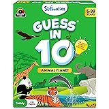 Skillmatics Card Game - Guess in 10 Animal Planet, Perfect for Boys, Girls, Kids, and Families Who Love Toys, Board Games, Gi