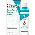 CeraVe Retinol Serum for Post-Acne Marks and Skin Texture | Pore Refining, Resurfacing, Brightening Facial Serum with Retinol