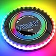 TOSY Flying Disc - 16 Million Color RGB or 36 or 360 LEDs, Extremely Bright, Smart Modes, Auto Light Up, Rechargeable, Birthd