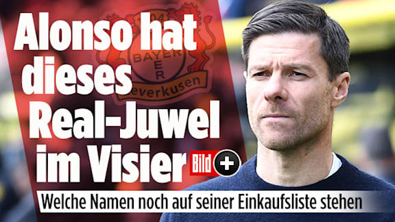 Bayer Leverkusen: Xabi Alonso hat Juwel von Real Madrid im Visier!