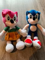 Sega sonic & Amy  Rose knuffels, Kinderen en Baby's, Speelgoed | Knuffels en Pluche, Ophalen of Verzenden, Zo goed als nieuw, Overige typen