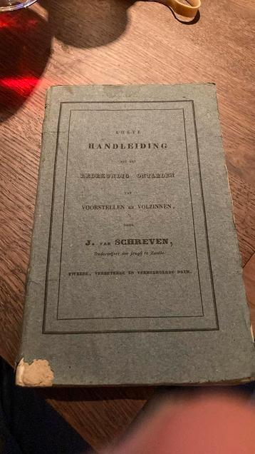 J van Schreven, rekenkundig ontleden 1838