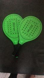 2 Houten beach tennis rackets, Ophalen of Verzenden, Zo goed als nieuw, Racket, Overige merken