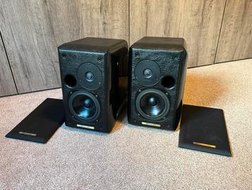 Luidsprekers Sonus Faber Concertino zwart hoogglans en leer