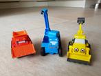 Set van 3 speelgoed voertuigen van Bob de bouwer, Kinderen en Baby's, Speelgoed | Speelgoedvoertuigen, Ophalen of Verzenden, Zo goed als nieuw