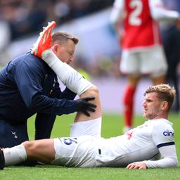 Im Nord-London-Derby gegen Arsenal verletzte sich Timo Werner am Oberschenkel