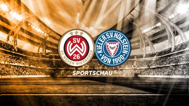 Logo SV Wehen Wiesbaden gegen Holstein Kiel