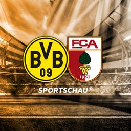 Logo Borussia Dortmund gegen FC Augsburg