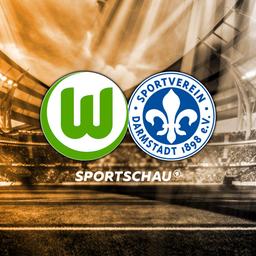 Logo VfL Wolfsburg gegen SV Darmstadt 98