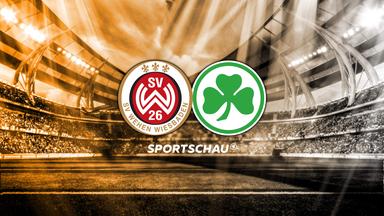 Logo SV Wehen Wiesbaden gegen SpVgg Greuther Fürth