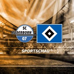 Logo SC Paderborn 07 gegen Hamburger SV