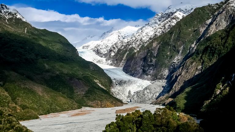 Franz-Josef-Gletscher in Neuseeland (Archivbild: 2017)