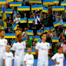 Fußball war bei dem Benefizspiel, zu dem Borussia Mönchengladbach die Nationalmannschaft der Ukraine eingeladen hatte, nur Nebensache.