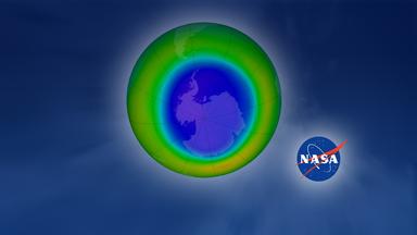 Ausdehnung des Ozonlochs im September 2023