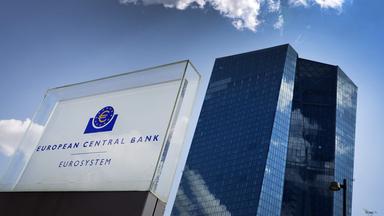 Blick auf die Europäische Zentralbank (EZB)