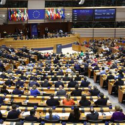 EU-Parlament bei der Abstimmung über die Asylreform