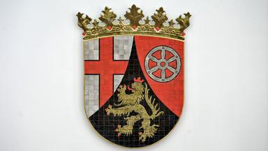 Wappen von Rheinland-Pfalz im Mainzer Landtag