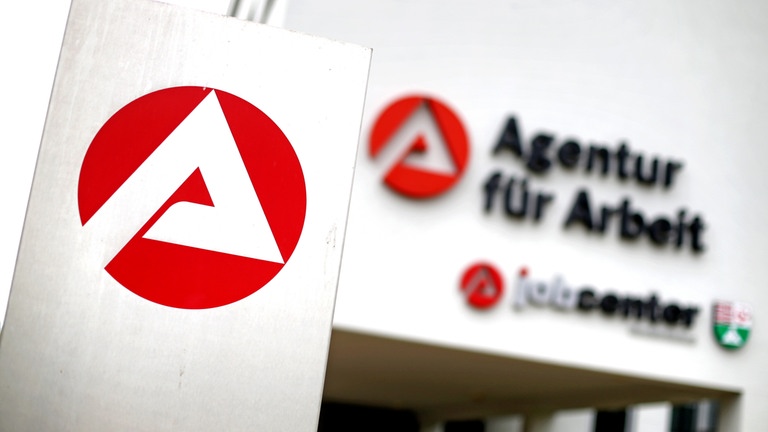 Das Logo der Agentur für Arbeit.