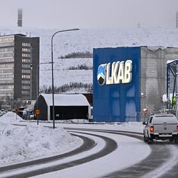 Die Eisenmine des staatlichen schwedischen Bergbauunternehmens LKAB in Kiruna (Schweden).