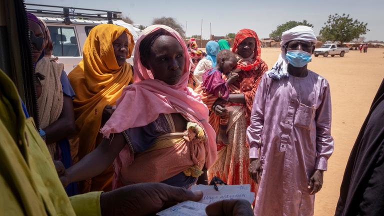 Sudanesische Flüchtlinge 