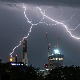 Gewitter in Frankfurt