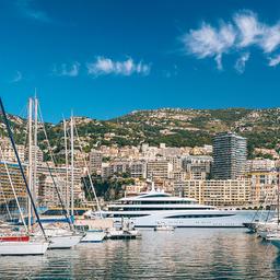 Jachthafen von Monaco.