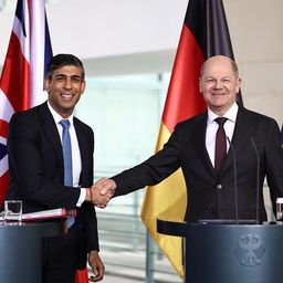 Rishi Sunak und Olaf Scholz