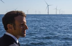 Emmanuel Macron annule sa visite du parc éolien en mer de Fécamp