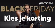 Prominent - Kies tijdens Black Friday je eigen korting bij Prominent black friday deals