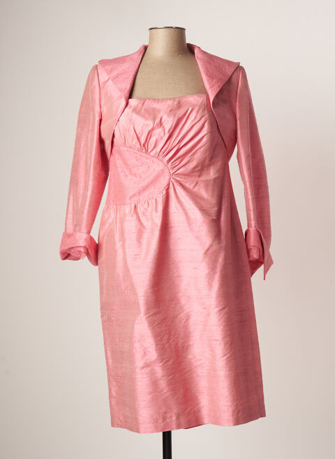 Ensemble robe femme Paule Vasseur rose taille : 44 585 FR (FR)