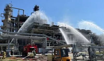 Пожежу на НПЗ у новошахтинську ліквідували після досягнення 100 кв. м. загоряння - ЗМІ