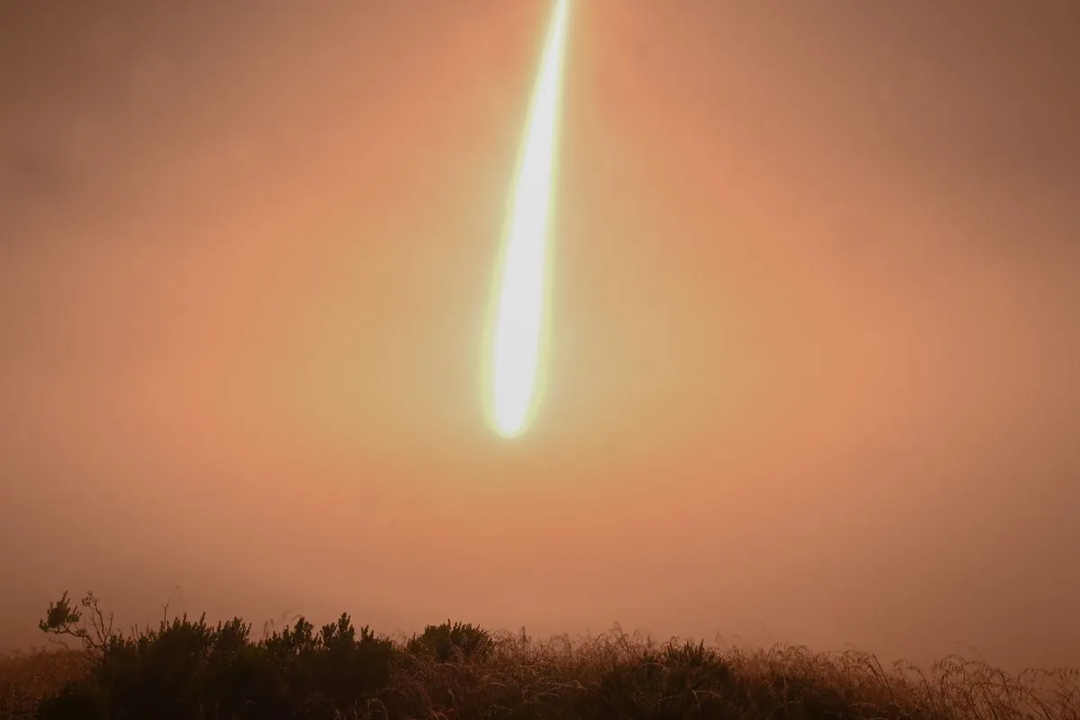 У США провели другий запуск міжконтинентальної балістичної ракети Minuteman III