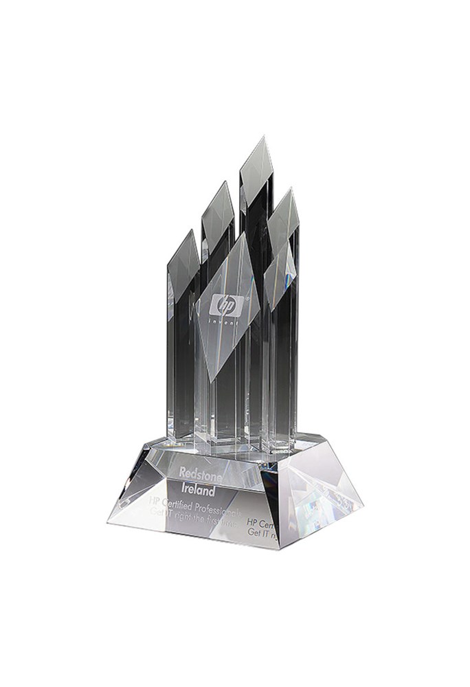 Premium award van kristalglas | Five Star Award