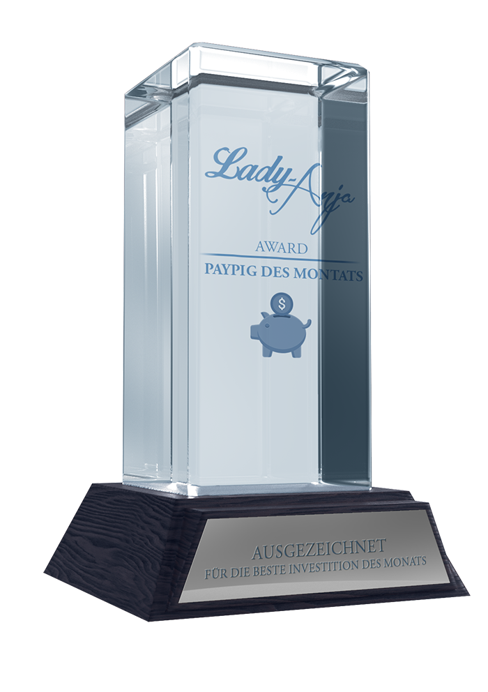 PayPig des Monats Award bei Lady Anja