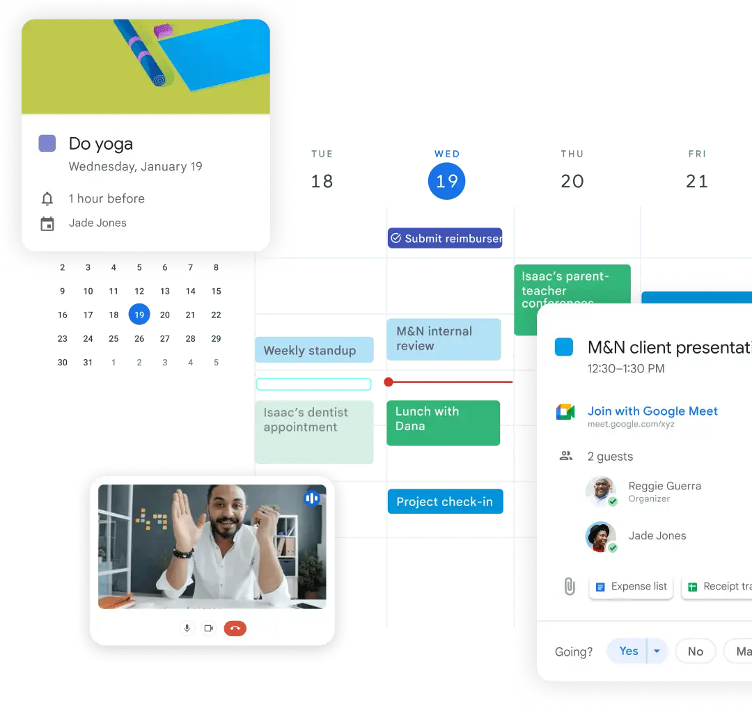 Gemeinsam nutzbarer Kalender in Google Workspace