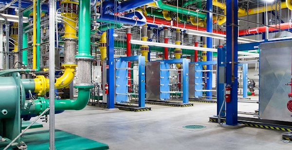 Pipes in data center