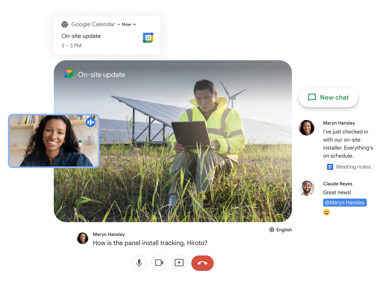 Mit Google Meet und Google Chat die Zusammenarbeit fördern