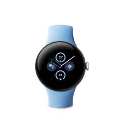 Google Pixel Watch mit integrierter Fitbit-Technologie.