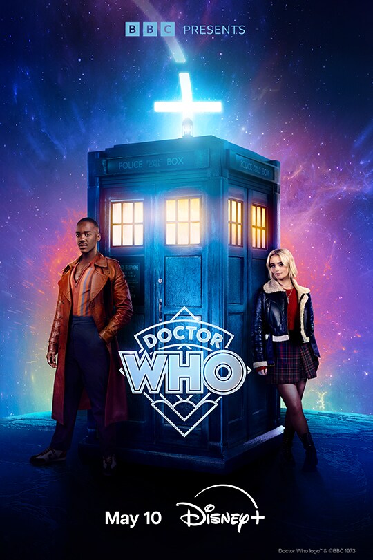 BBC presents | Doctor Who | May 10 | Disney+ | poster image