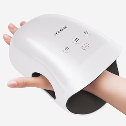 CINCOM Mothers Day Gifts - Cordless Hand Massager with Heat and Compression for Arthritis and Carpal Tunnel(FSA or HSA Eli...