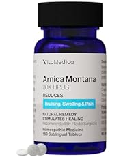VitaMedica Arnica Montana 30X Rapid Dissolve Arnica Tablets for Natural Pain, Bruising, and Swelling Support - Homeopathic Medicine for Injury and Surgery Recovery - 150 Ct - 50 Servings