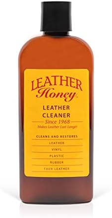 Leather Honey Leather Cleaner: Non-Toxic Leather Care Made in The USA Since 1968. Deep Cleans Leather, Faux & 
